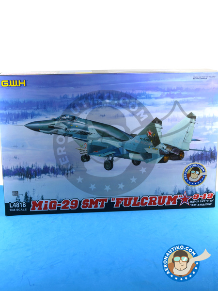 Mikoyan MiG-29 Fulcrum 9-19 SMT | Airplane kit in 1/48 scale manufactured by Great Wall Hobby (ref. L4818) image