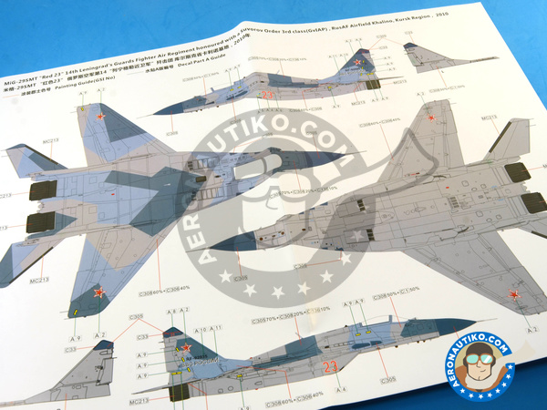 Image 29: Mikoyan MiG-29 Fulcrum 9-19 SMT | Airplane kit in 1/48 scale manufactured by Great Wall Hobby (ref. L4818)