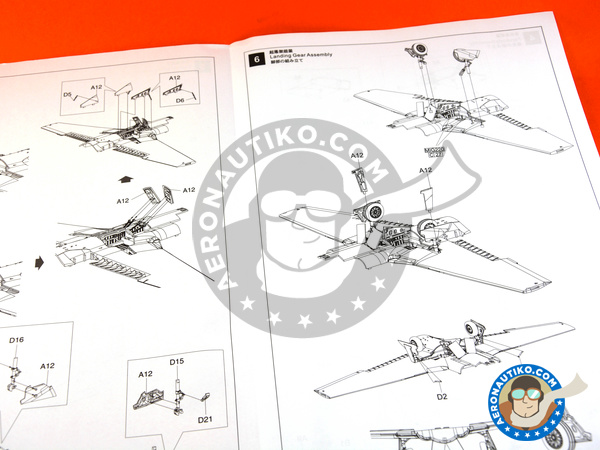 Image 11: Lockheed T-33 Shooting Star A early version | Airplane kit in 1/48 scale manufactured by Great Wall Hobby (ref. L4819)