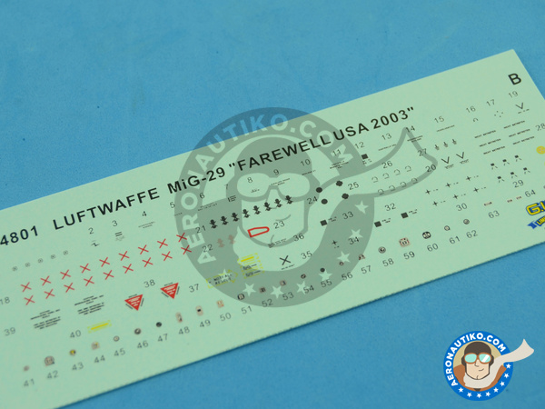 Image 18: Mikoyan MiG-29 Fulcrum 9-12 Late type | Airplane kit in 1/48 scale manufactured by Great Wall Hobby (ref. S4801)