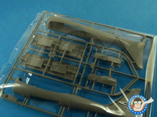 Image 10: Northrop P-61 Black Widow B Last Down | Airplane kit in 1/48 scale manufactured by Great Wall Hobby (ref. S4802)