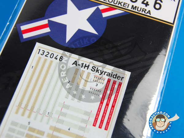 Image 6: Douglas A-1 Skyraider H | Seatbelts in 1/32 scale manufactured by HGW (ref. 132046)