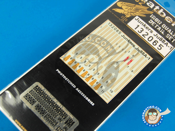 Image 1: Junkers Ju-88 A-1 | Seatbelts in 1/32 scale manufactured by HGW (ref. 132065)