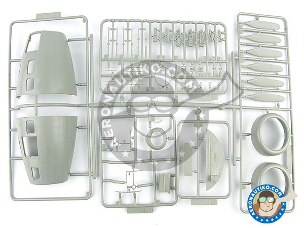 Image 7: B-17 E/F Flying Fortress | Maqueta de avión en escala 1/32 fabricado por HK Models (ref. 01E05)