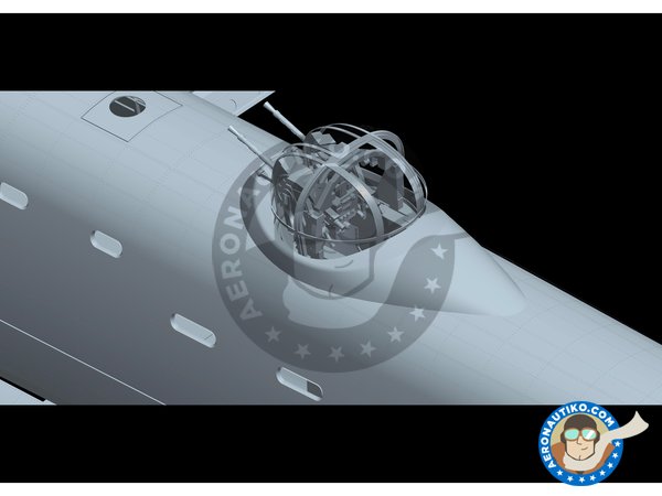 Image 4: Avro Lancaster B MK.I | Airplane kit in 1/48 scale manufactured by HK Models (ref. 01F005)