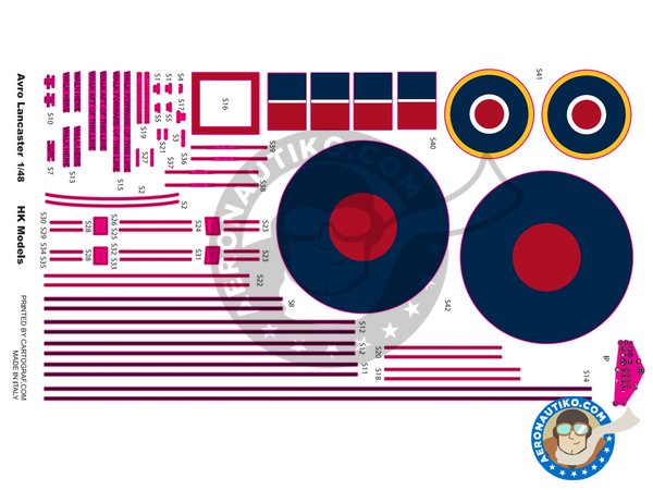Image 12: Avro Lancaster B MK.I | Airplane kit in 1/48 scale manufactured by HK Models (ref. 01F005)