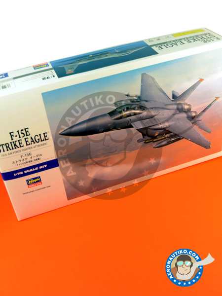 McDonnell Douglas F-15 Eagle E | Airplane kit in 1/72 scale manufactured by Hasegawa (ref. 01569) image