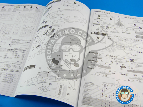 Image 8: Eurofighter Typhoon EF-2000 Single Seater | Airplane kit in 1/72 scale manufactured by Hasegawa (ref. 01570)