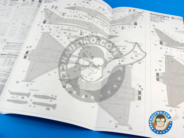 Image 9: Eurofighter Typhoon EF-2000 Single Seater | Airplane kit in 1/72 scale manufactured by Hasegawa (ref. 01570)