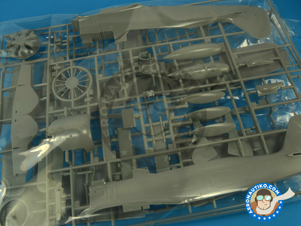 Image 8: Focke-Wulf Fw 190 Würger A-7 JG1 | Airplane kit in 1/32 scale manufactured by Hasegawa (ref. 08217)