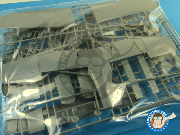 Image 3: Focke-Wulf Fw 190 Würger D-9 Jabo | Airplane kit in 1/32 scale manufactured by Hasegawa (ref. 08223)