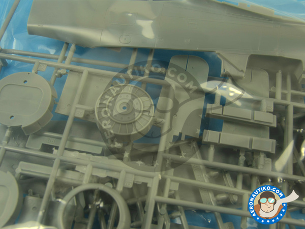 Image 5: Focke-Wulf Fw 190 Würger D-9 Jabo | Airplane kit in 1/32 scale manufactured by Hasegawa (ref. 08223)