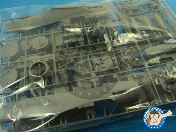 Image 6: Focke-Wulf Fw 190 Würger D-9 Jabo | Airplane kit in 1/32 scale manufactured by Hasegawa (ref. 08223)