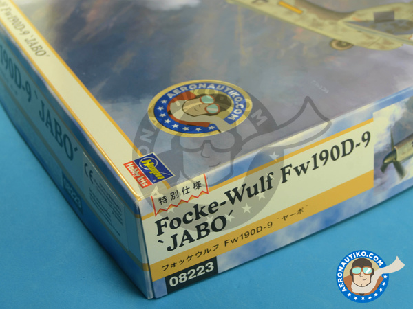 Image 14: Focke-Wulf Fw 190 Würger D-9 Jabo | Airplane kit in 1/32 scale manufactured by Hasegawa (ref. 08223)