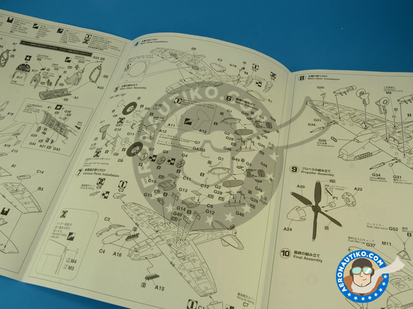 Image 3: Supermarine Spitfire Mk. IXc | Airplane kit in 1/48 scale manufactured by Hasegawa (ref. 09079)
