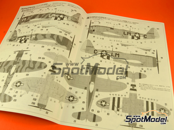 Image 4: Republic P-47 Thunderbolt D | Airplane kit in 1/48 scale manufactured by Hasegawa (ref. 09968)