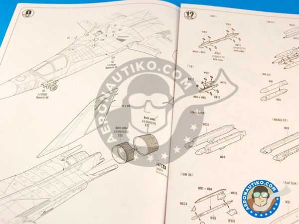 Image 16: General Dynamics F-111 Aardvark A | Airplane kit in 1/48 scale manufactured by Hobby Boss (ref. HBOSS-80348)