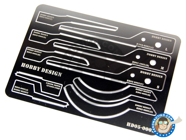 Image 2: Sierras de corte de 0.1mm de grosor | Panelador fabricado por Hobby Design (ref. HD05-0002)
