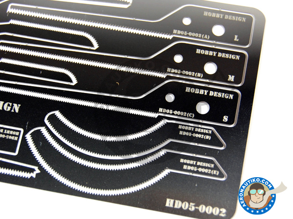 Image 3: Sierras de corte de 0.1mm de grosor | Panelador fabricado por Hobby Design (ref. HD05-0002)