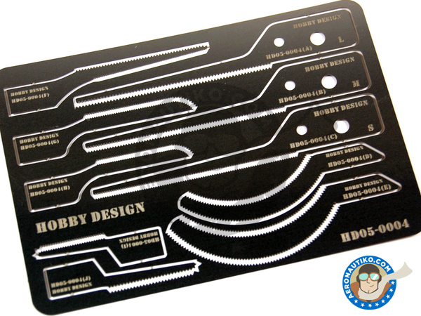 Image 2: Sierras de corte de 0.15mm de grosor | Panelador fabricado por Hobby Design (ref. HD05-0004)