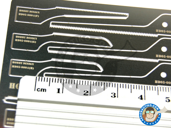 Image 4: Sierras de corte de 0.15mm de grosor | Panelador fabricado por Hobby Design (ref. HD05-0004)