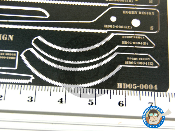 Image 5: Sierras de corte de 0.15mm de grosor | Panelador fabricado por Hobby Design (ref. HD05-0004)