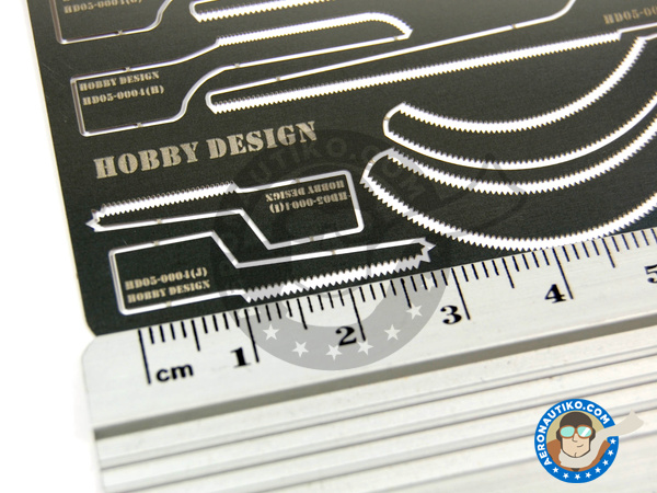 Image 6: Sierras de corte de 0.15mm de grosor | Panelador fabricado por Hobby Design (ref. HD05-0004)