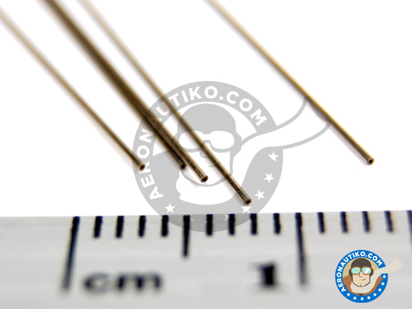 Image 4: Tubo de acero inoxidable de 0,4mm x 200mm | Material fabricado por Hobby Design (ref. HD05-0008)