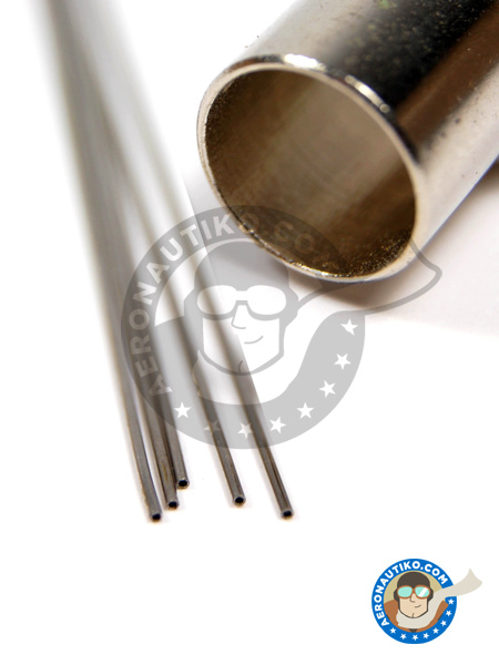 Stainless steel tube 0.5mm x 200mm | Material manufactured by Hobby Design (ref. HD05-0009) image