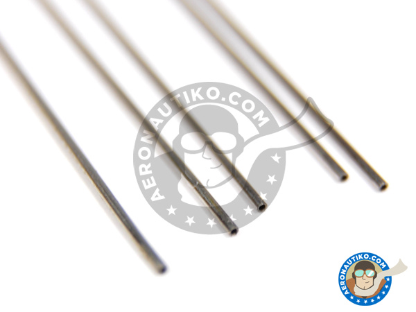 Image 2: Stainless steel tube 0.5mm x 200mm | Material manufactured by Hobby Design (ref. HD05-0009)
