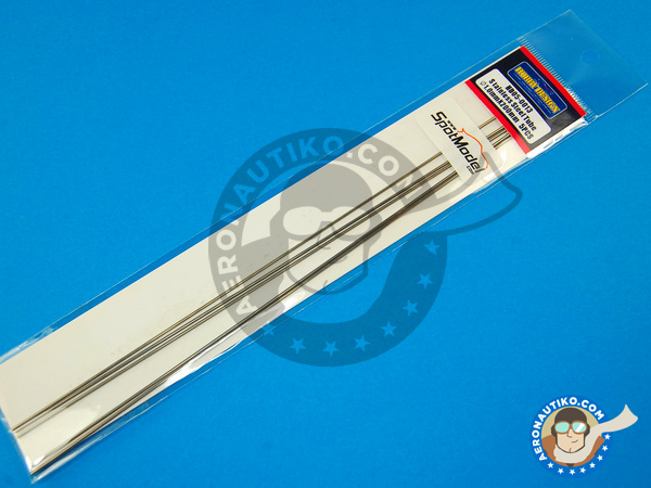 Image 1: Stainless steel tube 1.0mm x 200mm | Material manufactured by Hobby Design (ref. HD05-0013)