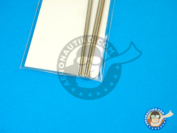 Image 2: Tubo de acero inoxidable de 1,1mm x 200mm | Material fabricado por Hobby Design (ref. HD05-0014)