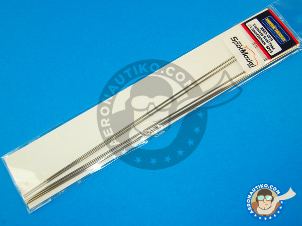 Image 3: Tubo de acero inoxidable de 1,1mm x 200mm | Material fabricado por Hobby Design (ref. HD05-0014)