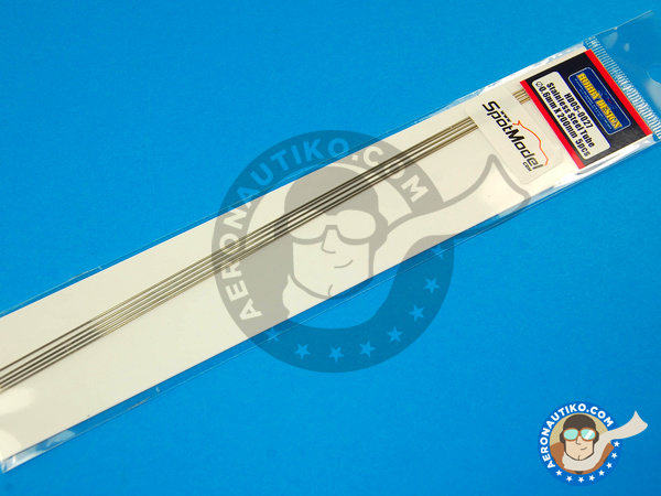 Image 3: Stainless steel tube 0.6mm x 200mm | Material manufactured by Hobby Design (ref. HD05-0027)