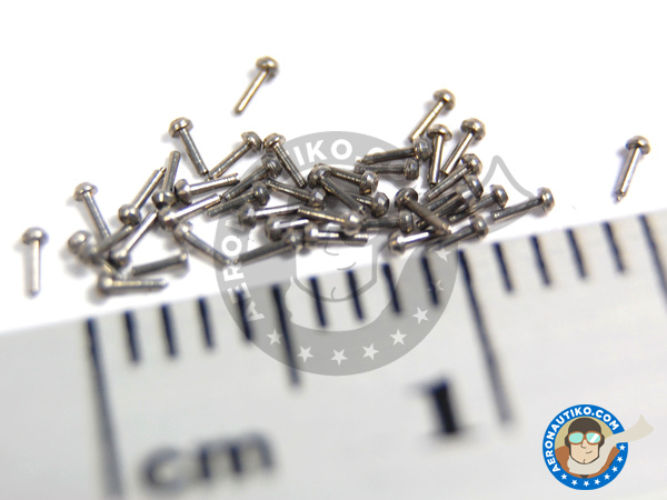 Image 5: Tapered head rivets 0.75mm | Detail manufactured by Hobby Design (ref. HD07-0016)