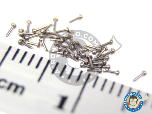 Image 6: Tapered head rivets 0.75mm | Detail manufactured by Hobby Design (ref. HD07-0016)