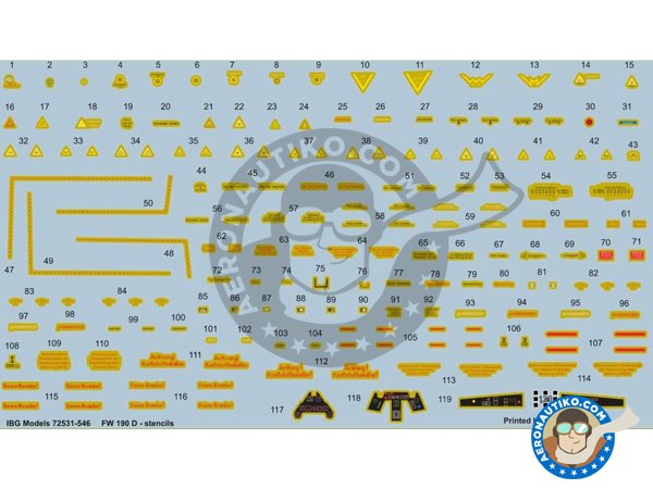 Image 12: Focke Wulf FW 190D-15 Torpedo Bomber | Airplane kit in 1/72 scale manufactured by IBG MODELS (ref. 72540)
