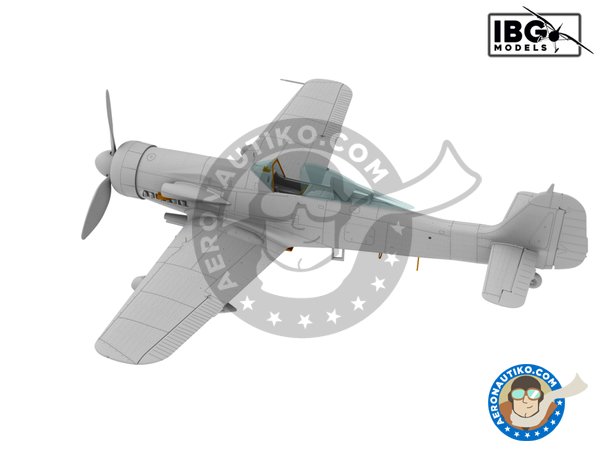 Image 16: Focke Wulf FW 190D-15 Torpedo Bomber | Airplane kit in 1/72 scale manufactured by IBG MODELS (ref. 72540)