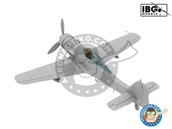 Image 17: Focke Wulf FW 190D-15 Torpedo Bomber | Airplane kit in 1/72 scale manufactured by IBG MODELS (ref. 72540)