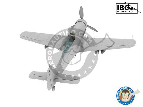 Image 18: Focke Wulf FW 190D-15 Torpedo Bomber | Airplane kit in 1/72 scale manufactured by IBG MODELS (ref. 72540)