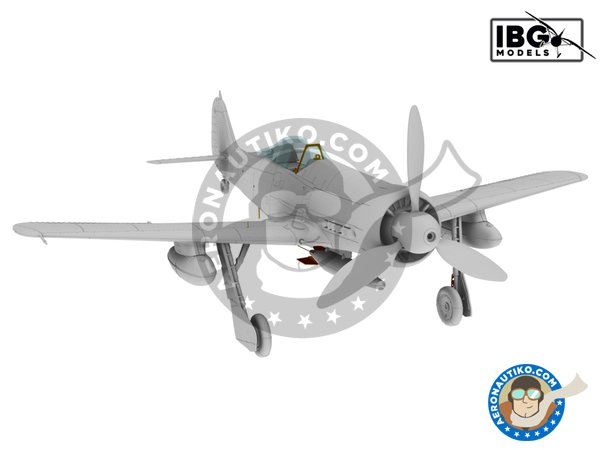 Image 22: Focke Wulf FW 190D-15 Torpedo Bomber | Airplane kit in 1/72 scale manufactured by IBG MODELS (ref. 72540)