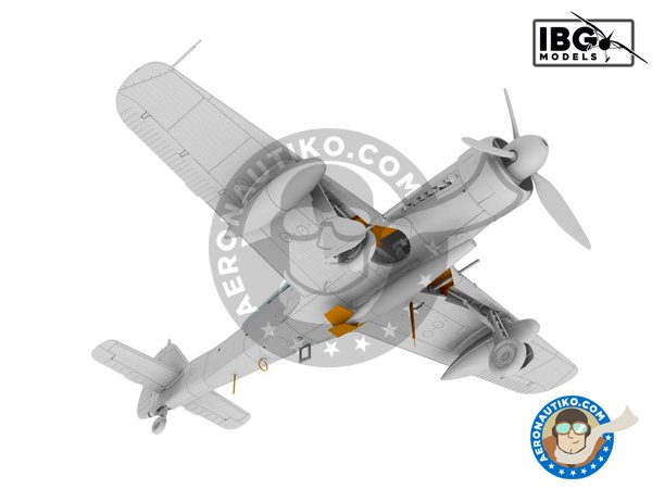 Image 23: Focke Wulf FW 190D-15 Torpedo Bomber | Airplane kit in 1/72 scale manufactured by IBG MODELS (ref. 72540)