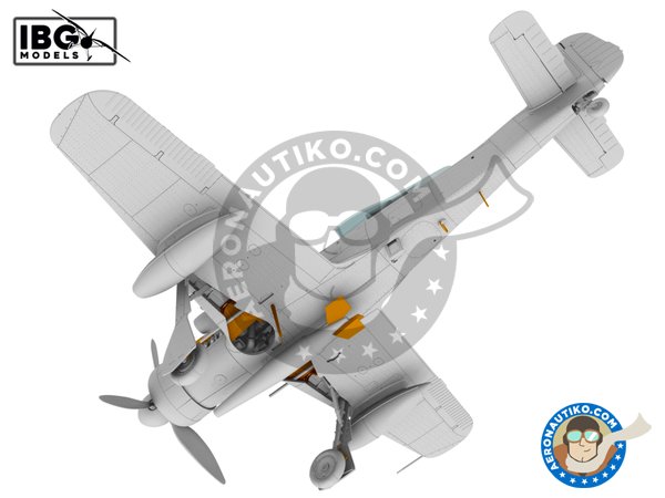 Image 24: Focke Wulf FW 190D-15 Torpedo Bomber | Airplane kit in 1/72 scale manufactured by IBG MODELS (ref. 72540)