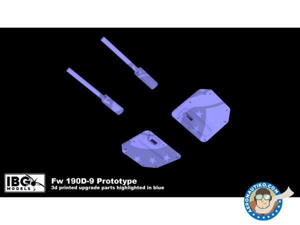 Image 15: Fw 190D-9 Prototype (limited Edition) | Airplane kit in 1/72 scale manufactured by IBG MODELS (ref. 72558)