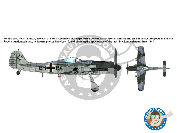 Image 26: Fw 190D-9 Prototype (limited Edition) | Airplane kit in 1/72 scale manufactured by IBG MODELS (ref. 72558)