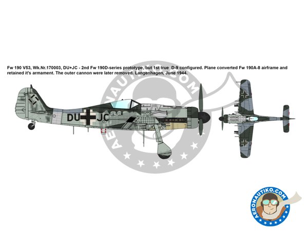 Image 27: Fw 190D-9 Prototype (limited Edition) | Airplane kit in 1/72 scale manufactured by IBG MODELS (ref. 72558)