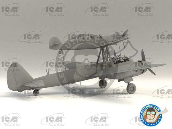 Image 4: Mistel S1 German Compsite Training Aircraft | Airplane kit in 1/48 scale manufactured by ICM (ref. 48101)