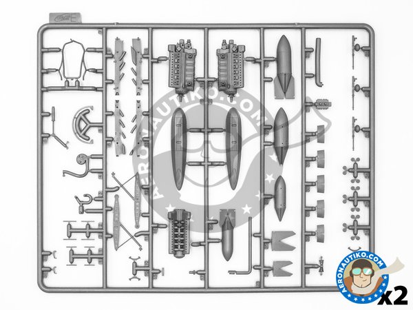 Image 9: Mistel S1 German Compsite Training Aircraft | Airplane kit in 1/48 scale manufactured by ICM (ref. 48101)