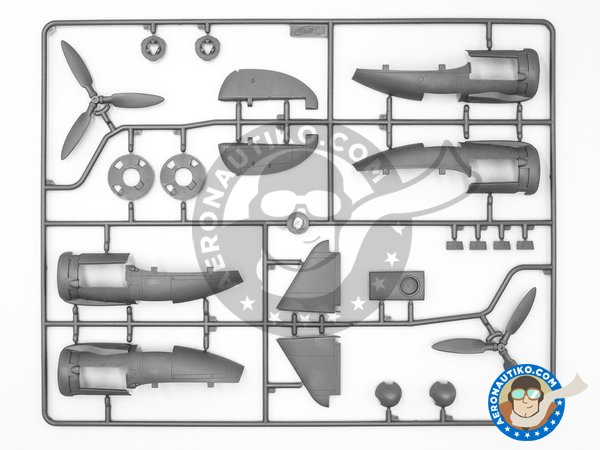 Image 11: Mistel S1 German Compsite Training Aircraft | Airplane kit in 1/48 scale manufactured by ICM (ref. 48101)