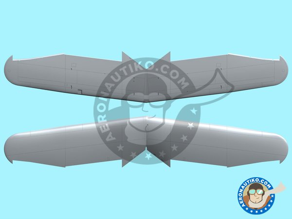 Image 3: Hs 126A-1 with bomb rack | Airplane kit in 1/48 scale manufactured by ICM (ref. 48213)